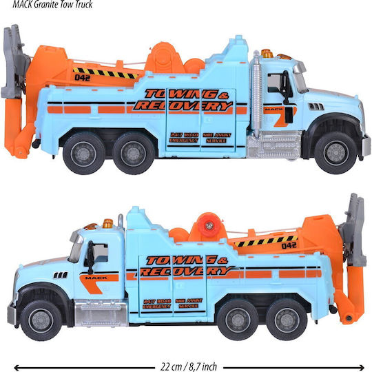 Majorette Mack Granite Tow Truck Toy Vehicle