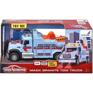Majorette Mack Granite Tow Truck Toy Vehicle