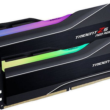 G.Skill Trident Z5 Neo RGB DDR5 32GB RAM με 2x16GB Modules και Ταχύτητα 6000 για Desktop