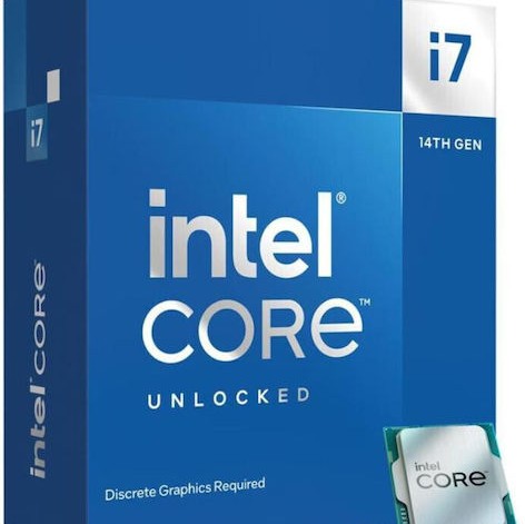 Intel Core i7-14700KF 2.5GHz Επεξεργαστής 20 Πυρήνων για Socket 1700 σε Κουτί