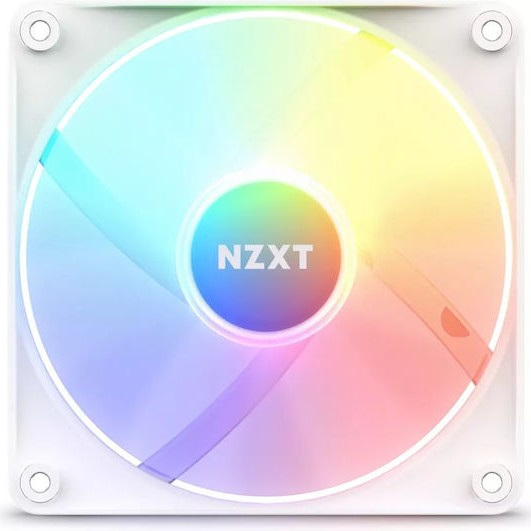 NZXT F120 RGB Core Case Fan με Σύνδεση 4-Pin PWM Λευκό