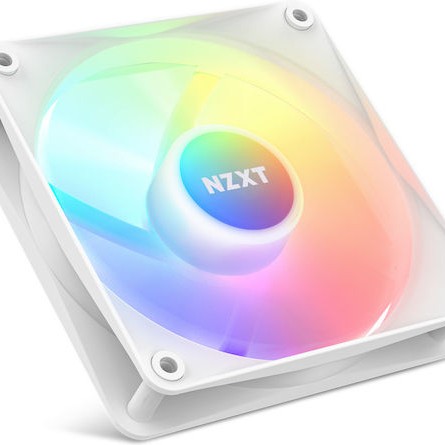 NZXT F120 RGB Core Case Fan με Σύνδεση 4-Pin PWM Λευκό