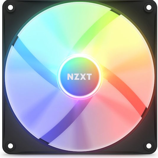 NZXT F140 RGB Core Case Fan με Σύνδεση 4-Pin PWM Matte Black
