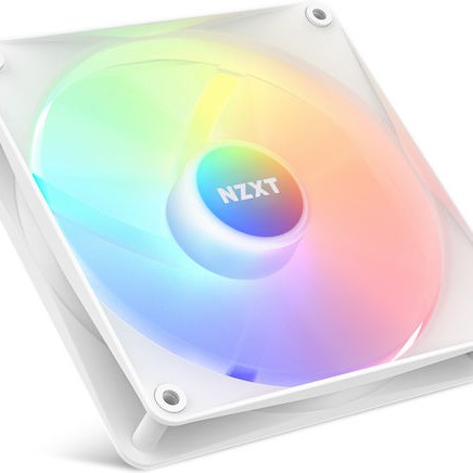NZXT F140 RGB Core Case Fan με Σύνδεση 4-Pin PWM Λευκό