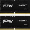 Kingston Fury Impact DDR5 32GB RAM με 2x16GB Modules και Ταχύτητα 6400 για Laptop