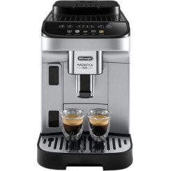 De'Longhi Magnifica Evo Αυτόματη Μηχανή Espresso 1450W Πίεσης 15bar για Cappuccino με Μύλο Άλεσης Ασημί