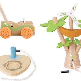 Hape Παιχνίδι Μινιατούρα Tree Planting E-car