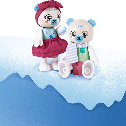 Hape Παιχνίδι Μινιατούρα Polar Bear Family
