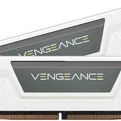 Corsair Vengeance White DDR5 32GB RAM με 2x16GB Modules και Ταχύτητα 5200 για Desktop