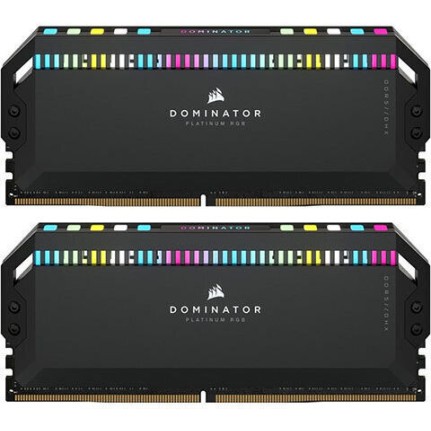 Corsair Dominator Platinum RGB DDR5 64GB RAM με 2x32GB Modules και Ταχύτητα 6000 για Desktop