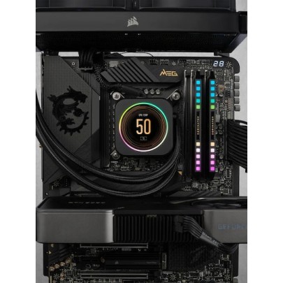 Corsair Dominator Platinum RGB DDR5 64GB RAM με 2x32GB Modules και Ταχύτητα 6000 για Desktop