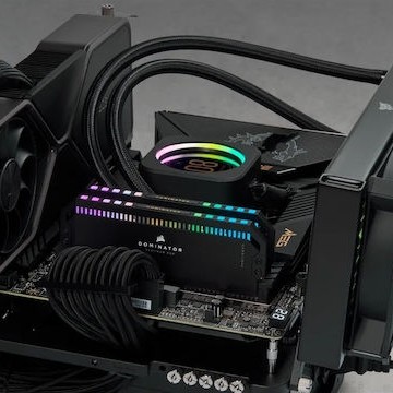 Corsair Dominator Platinum RGB DDR5 64GB RAM με 2x32GB Modules και Ταχύτητα 6000 για Desktop