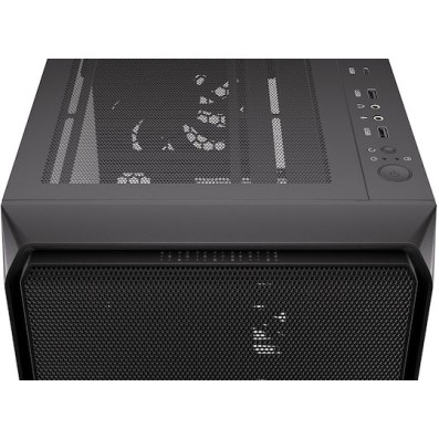 Endorfy Arx 500 Air Gaming Midi Tower Κουτί Υπολογιστή με Πλαϊνό Παράθυρο Μαύρο