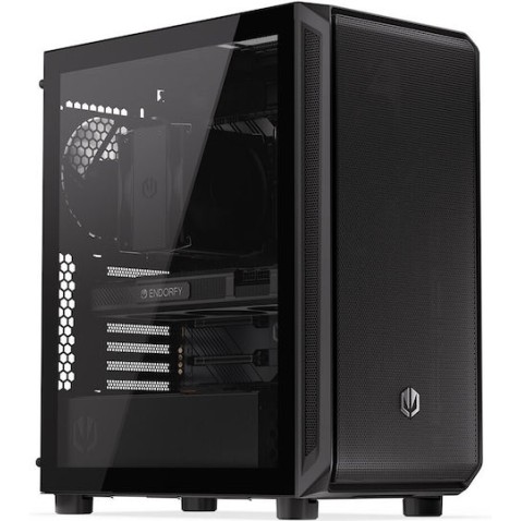 Endorfy Arx 500 Air Gaming Midi Tower Κουτί Υπολογιστή με Πλαϊνό Παράθυρο Μαύρο