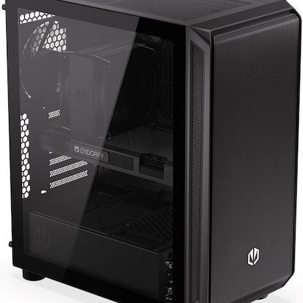 Endorfy Arx 500 Air Gaming Midi Tower Κουτί Υπολογιστή με Πλαϊνό Παράθυρο Μαύρο