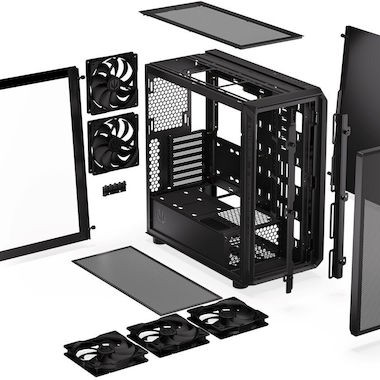 Endorfy Arx 700 Air Gaming Midi Tower Κουτί Υπολογιστή Μαύρο