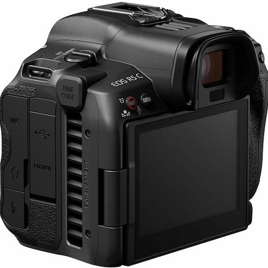 Canon Eos R5 C Mirrorless Φωτογραφική Μηχανή Body Μαύρη