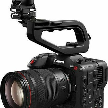 Canon Βιντεοκάμερα EOS C70 RF Body 4K DCI @ 120fps Αισθητήρας CMOS Αποθήκευση σε Κάρτα Μνήμης με Οθόνη Αφής 3.5