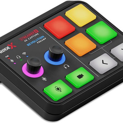 Rode Εξωτερική Επαγγελματική Κάρτα Ήχου Streamer X Συνδεσιμότητα 3.5mm / USB για PC