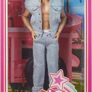 Barbie The Movie Wearing Denim Matching Set Συλλεκτική Κούκλα Ken για 3+ Ετών 35.5εκ.