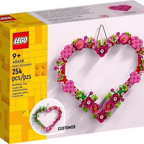 Lego Icons Heart Ornament για 9+ Ετών