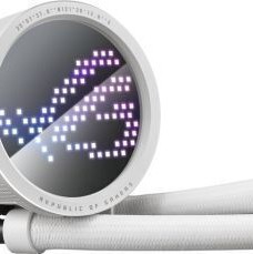 Asus ROG Ryuo III 360 ARGB Υδρόψυξη Επεξεργαστή Τριπλού Ανεμιστήρα 120mm για Socket AM4/AM5/1700/1200/115x Λευκή