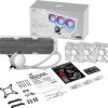 Asus ROG Ryuo III 360 ARGB Υδρόψυξη Επεξεργαστή Τριπλού Ανεμιστήρα 120mm για Socket AM4/AM5/1700/1200/115x Λευκή