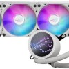 Asus ROG Ryuo III 360 ARGB Υδρόψυξη Επεξεργαστή Τριπλού Ανεμιστήρα 120mm για Socket AM4/AM5/1700/1200/115x Λευκή