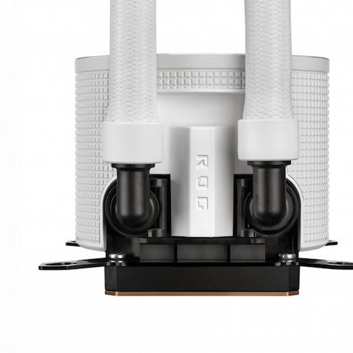 Asus ROG Ryuo III 360 ARGB Υδρόψυξη Επεξεργαστή Τριπλού Ανεμιστήρα 120mm για Socket AM4/AM5/1700/1200/115x Λευκή