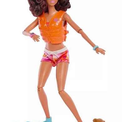 Barbie Beach Surfer Κούκλα για 3+ Ετών 29εκ. (Διάφορα Σχέδια) 1τμχ