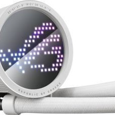 Asus ROG Ryuo III 240 ARGB Υδρόψυξη Επεξεργαστή Διπλού Ανεμιστήρα 120mm για Socket AM4/AM5/1700/1200/115x Λευκή