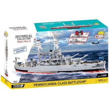 Cobi Τουβλάκια Pennsylvania - Class Battleship (2in1) - Executive Edition για 10+ Ετών 2088τμχ