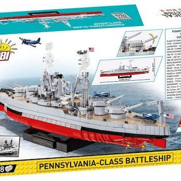 Cobi Τουβλάκια Pennsylvania - Class Battleship (2in1) - Executive Edition για 10+ Ετών 2088τμχ