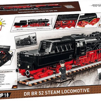 Cobi Τουβλάκια Trains - DR BR 52 Steam Locomotive για 10+ Ετών 2505τμχ