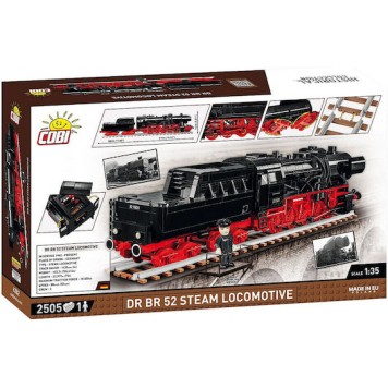 Cobi Τουβλάκια Trains - DR BR 52 Steam Locomotive για 10+ Ετών 2505τμχ