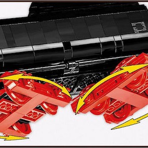 Cobi Τουβλάκια Trains - DR BR 52 Steam Locomotive για 10+ Ετών 2505τμχ