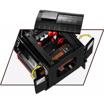 Cobi Τουβλάκια Trains - DR BR 52 Steam Locomotive για 10+ Ετών 2505τμχ