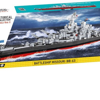 Cobi Τουβλάκια Historical Collection WWII Battleship Missouri BB-63 για 9+ Ετών 2655τμχ