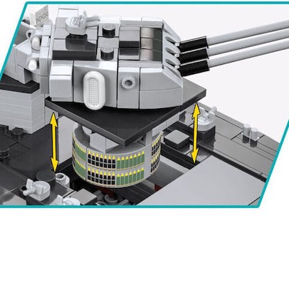 Cobi Τουβλάκια Historical Collection WWII Battleship Missouri BB-63 για 9+ Ετών 2655τμχ