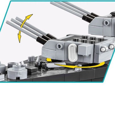 Cobi Τουβλάκια Historical Collection WWII Battleship Missouri BB-63 για 9+ Ετών 2655τμχ