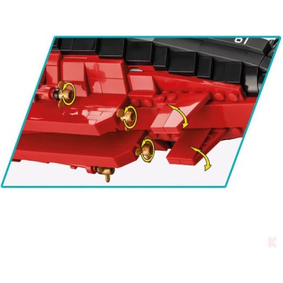 Cobi Τουβλάκια Historical Collection WWII Battleship Missouri BB-63 για 9+ Ετών 2655τμχ