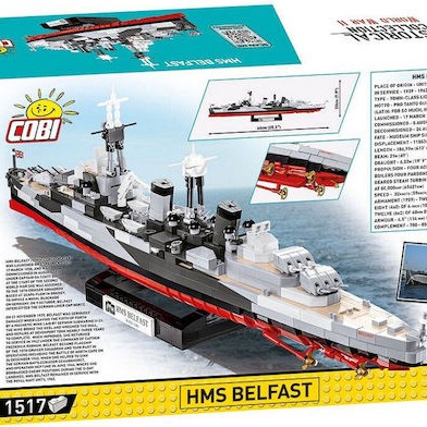 Cobi Τουβλάκια HMS Belfast για 10+ Ετών 1517τμχ
