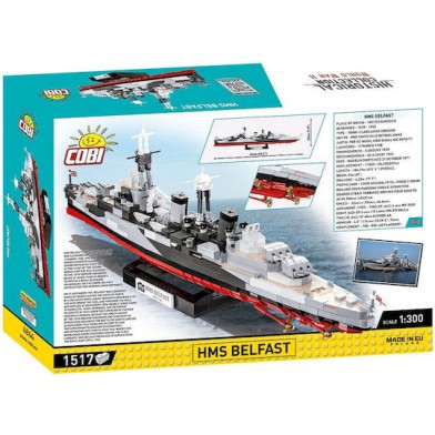 Cobi Τουβλάκια HMS Belfast για 10+ Ετών 1517τμχ