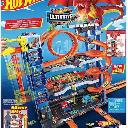 Hot Wheels City Ultimate Garage Γκαράζ 1:64 για 4+ Ετών