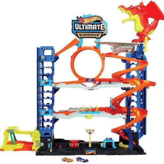 Hot Wheels City Ultimate Garage Γκαράζ 1:64 για 4+ Ετών