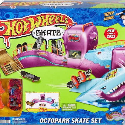 Hot Wheels Παιχνίδι Μινιατούρα Octopark Skate