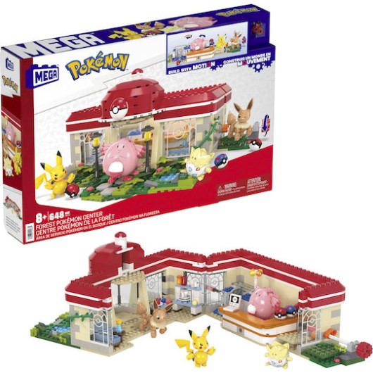 Mega Bloks Τουβλάκια Mega Pokémon για 8+ Ετών 648τμχ