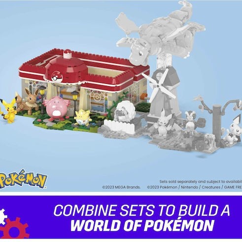 Mega Bloks Τουβλάκια Mega Pokémon για 8+ Ετών 648τμχ