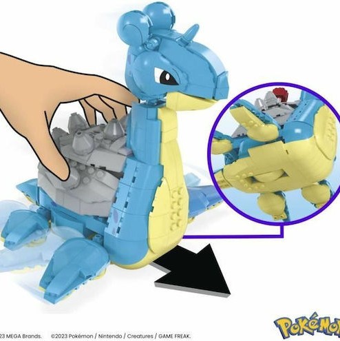 Mega Bloks Τουβλάκια Lapras για 8+ Ετών 527τμχ