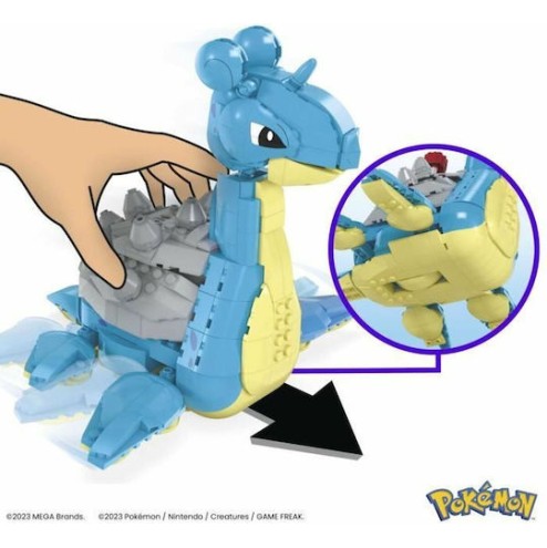 Mega Bloks Τουβλάκια Lapras για 8+ Ετών 527τμχ